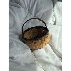 Vintage Mini Basket with Handle
